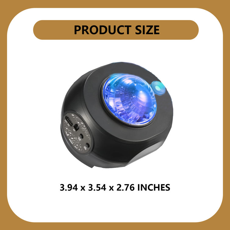 Eternal Night Star Ceiling Night Light Projector With Bluetooth Speaker